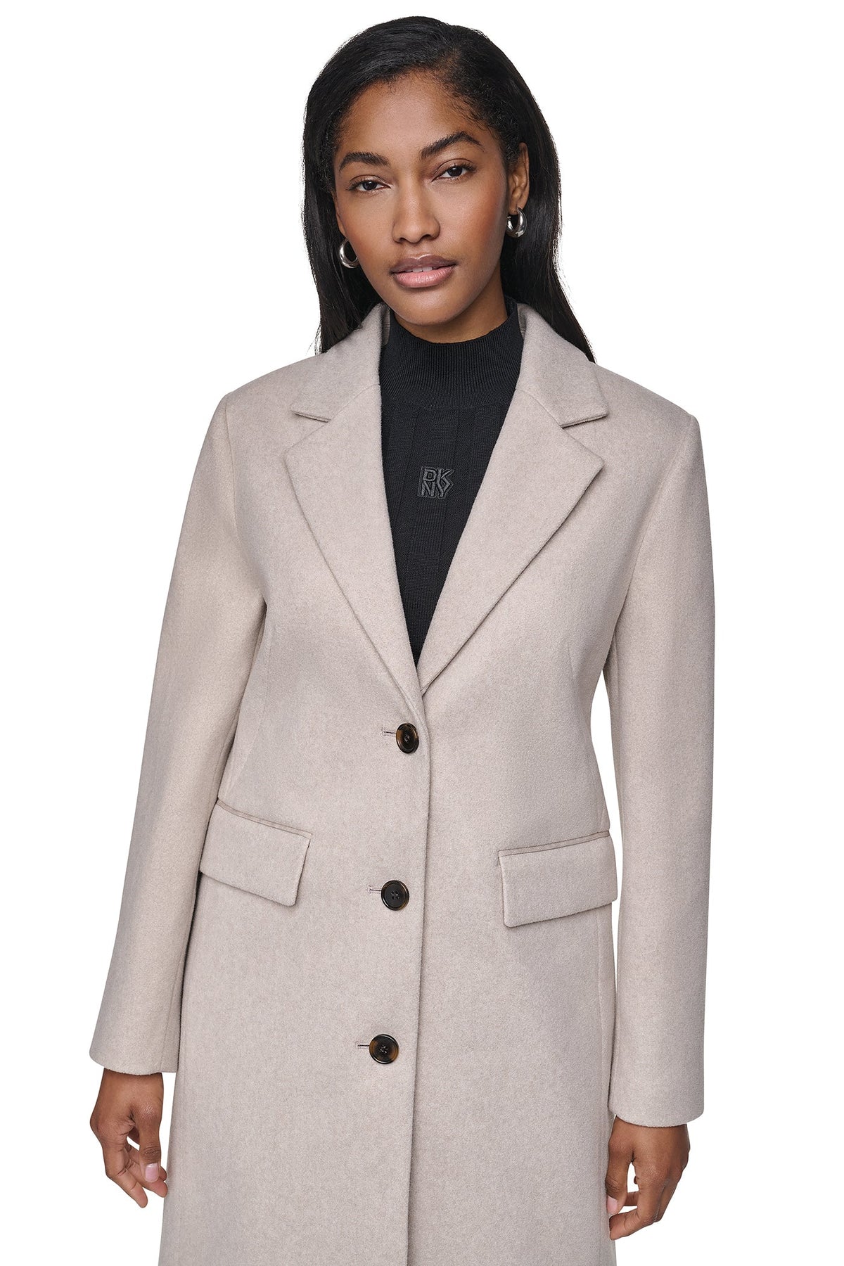 DKNY LONGLINE COAT