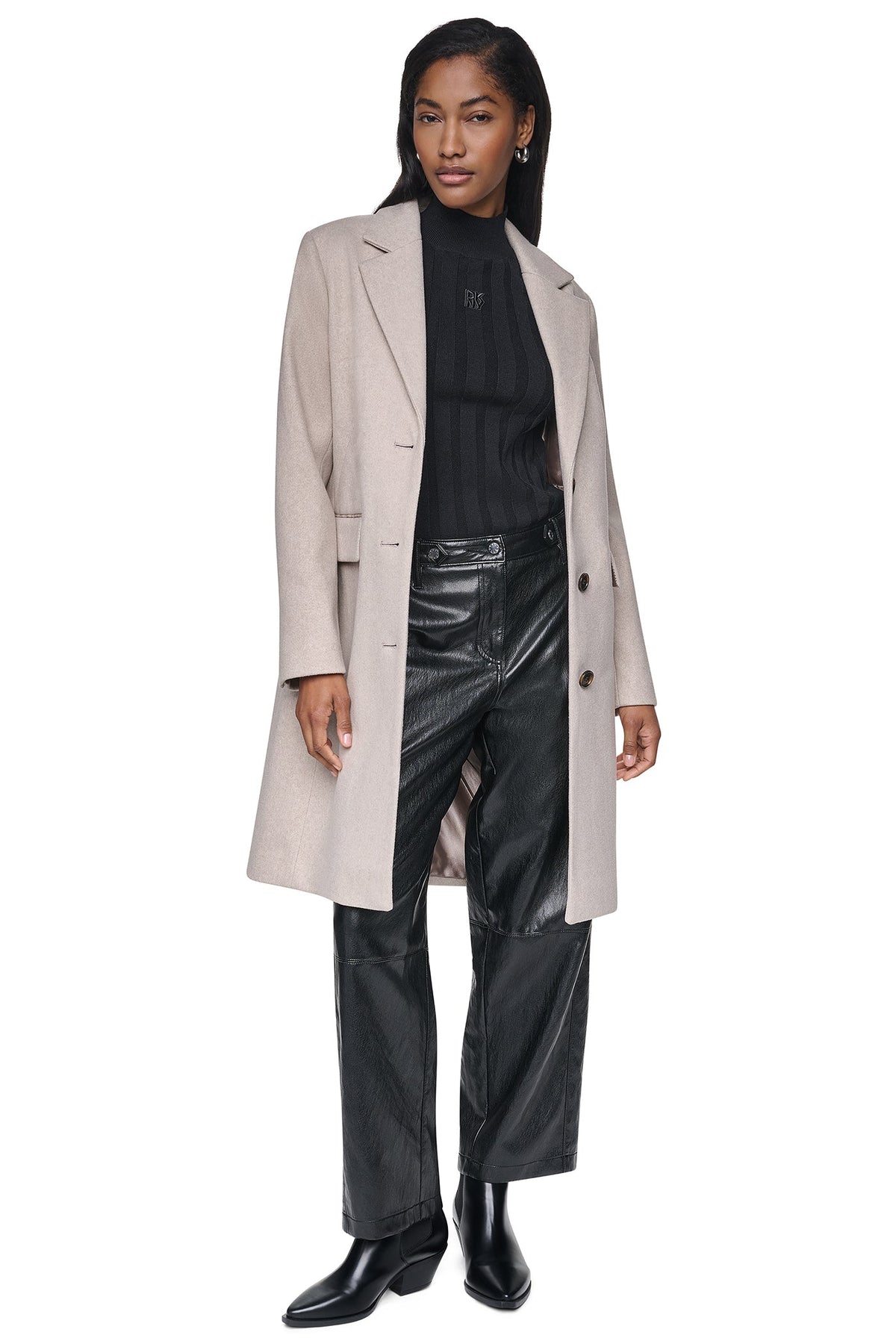 DKNY LONGLINE COAT