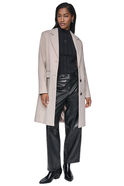 DKNY LONGLINE COAT