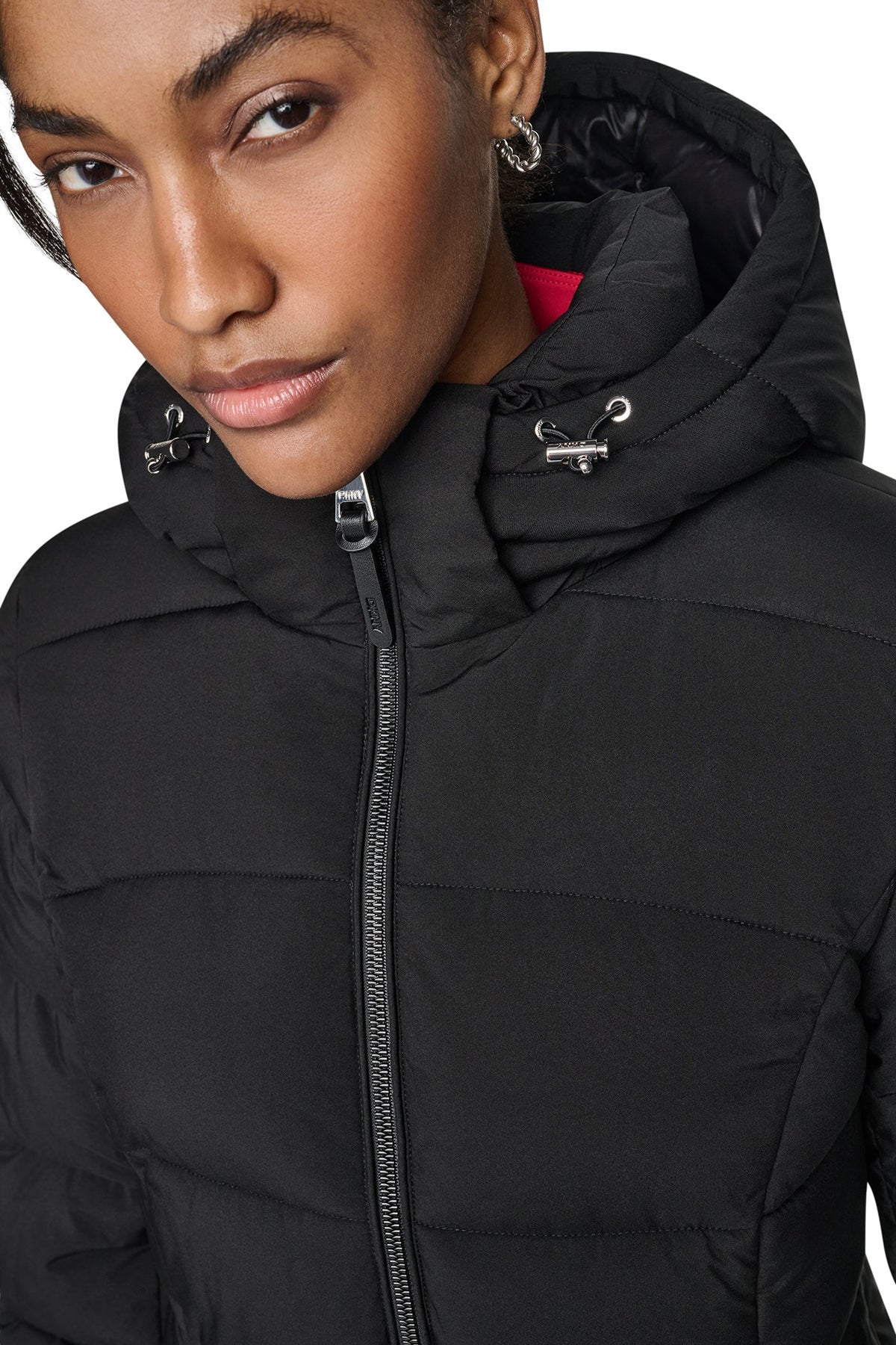DKNY STRETCH PUFFER JACKET