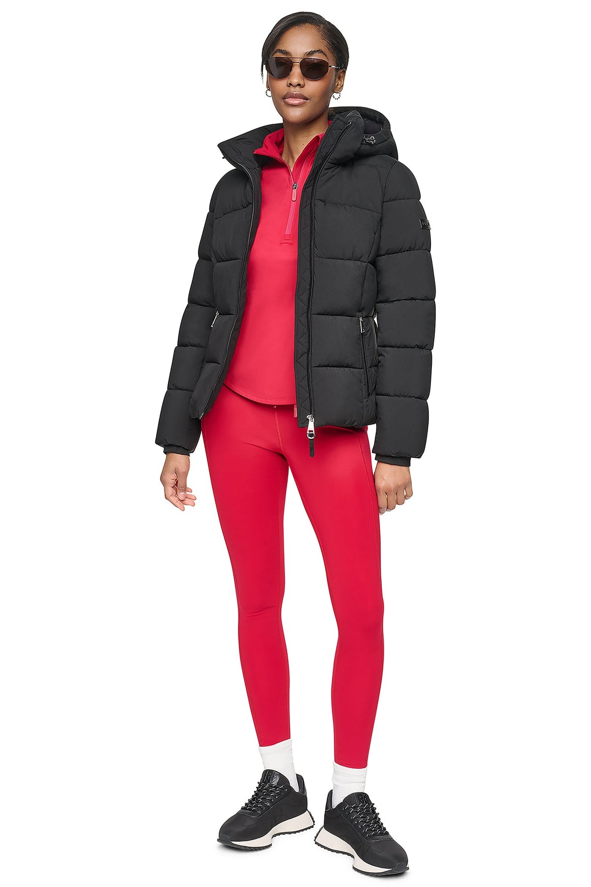 DKNY STRETCH PUFFER JACKET