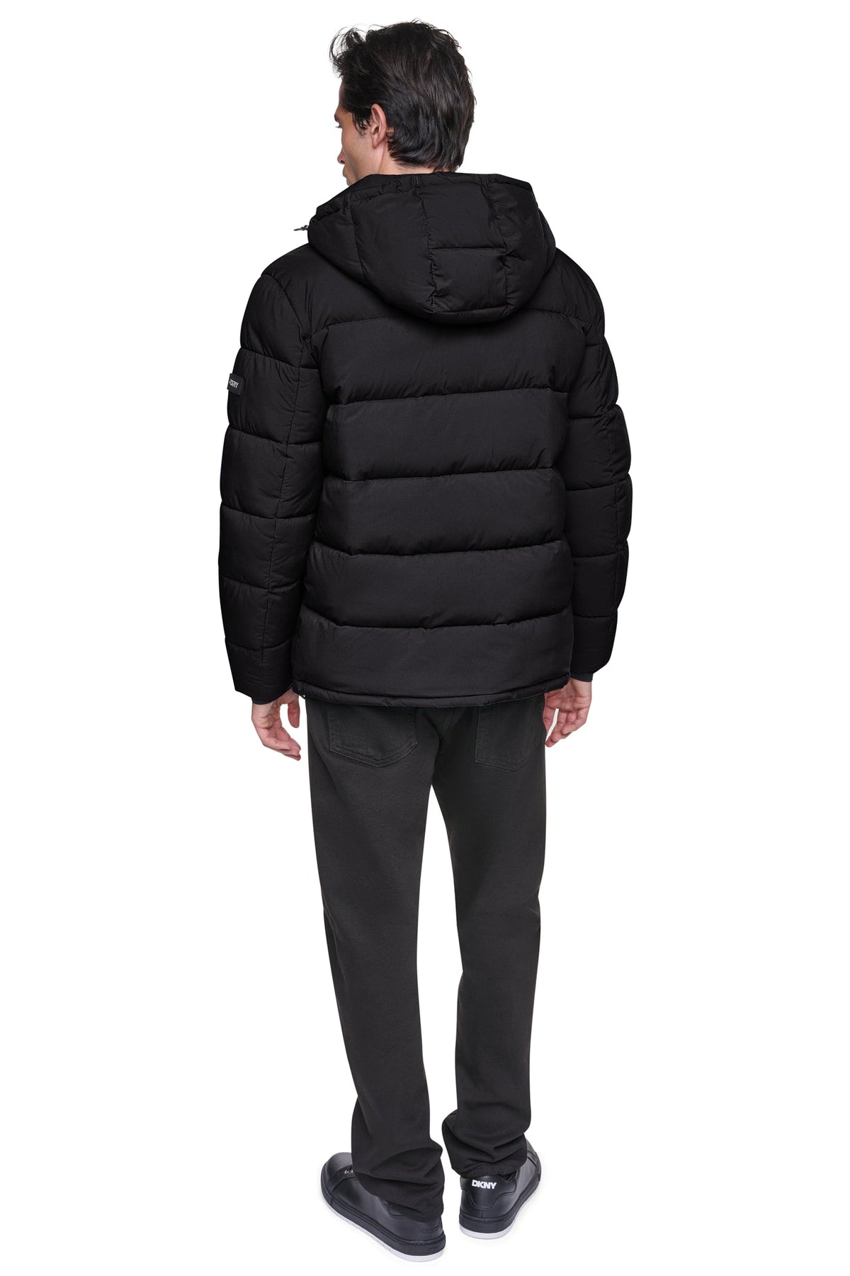DKNY HEAVY WEIGHT HOODED PUFFER