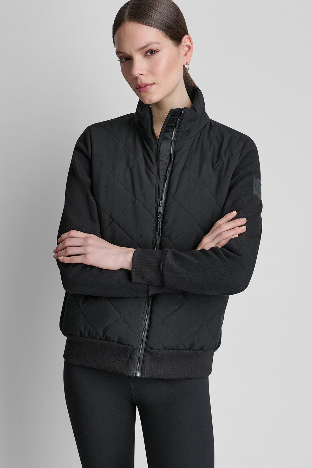 DKNY LIGHT WEIGHT HYBRID JACKET