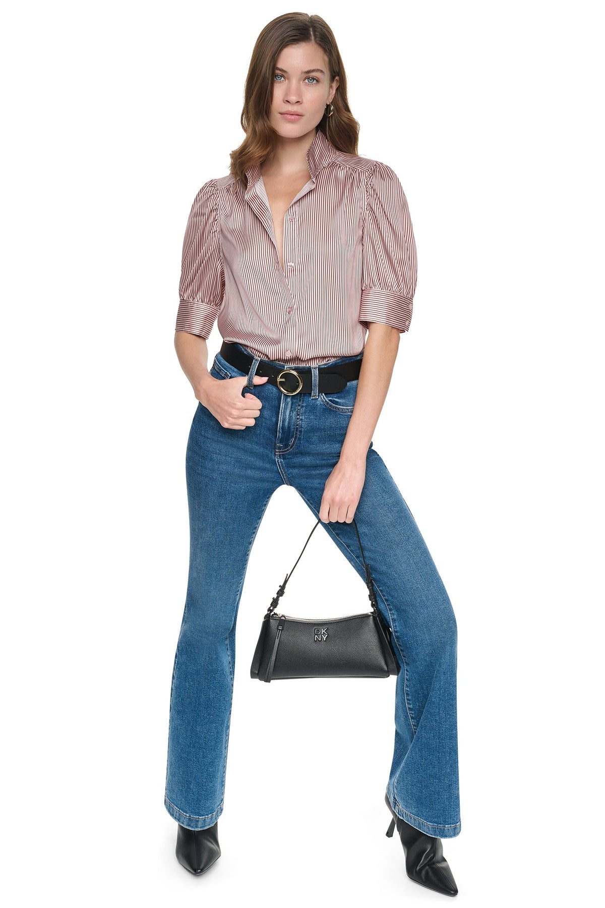 DKNY PUFF SHORT SLEEVE SHIRT