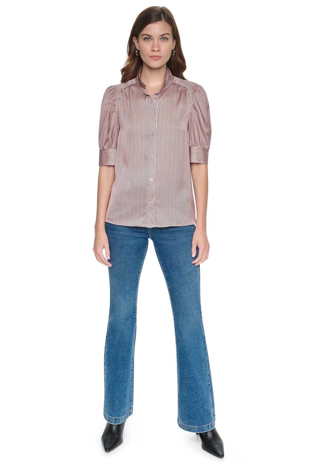 DKNY PUFF SHORT SLEEVE SHIRT