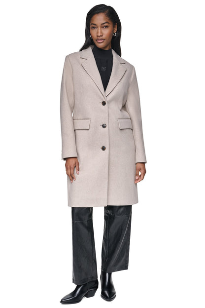 DKNY LONGLINE COAT