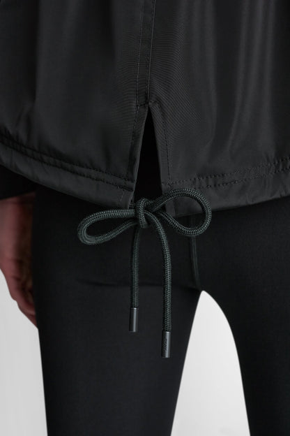 DKNY HIGH-LOW CROPPED JACKET