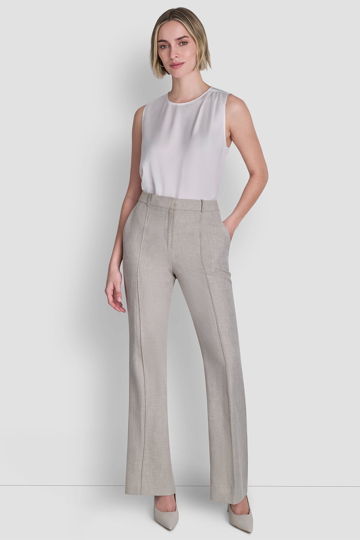 DKNY STRAIGHT LEG MODERN FIT PANT