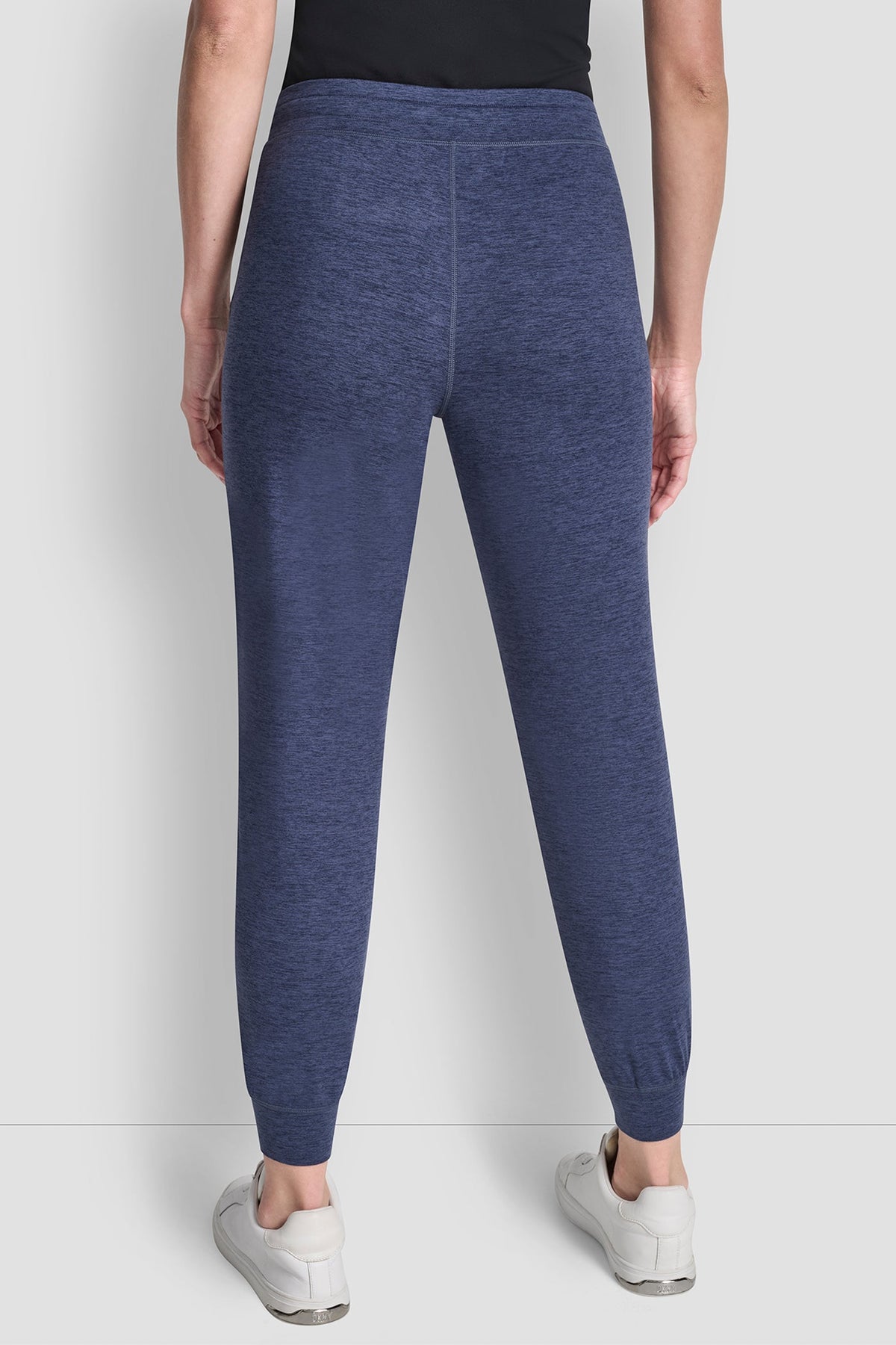 DKNY CROPPED HIGH-RISE SLIM JOGGER