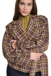 Tribeca Plaid Chestnut