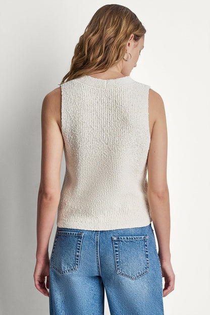 DKNY V-NECK SWEATER TANK