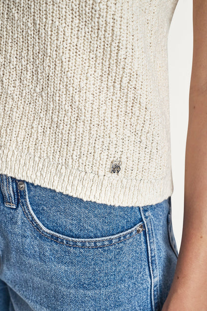 DKNY V-NECK SWEATER TANK