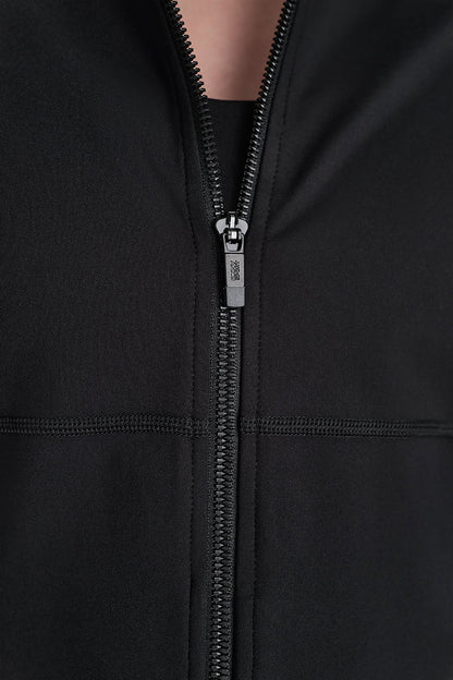 DKNY FUNNEL NECK FULL ZIP JACKET