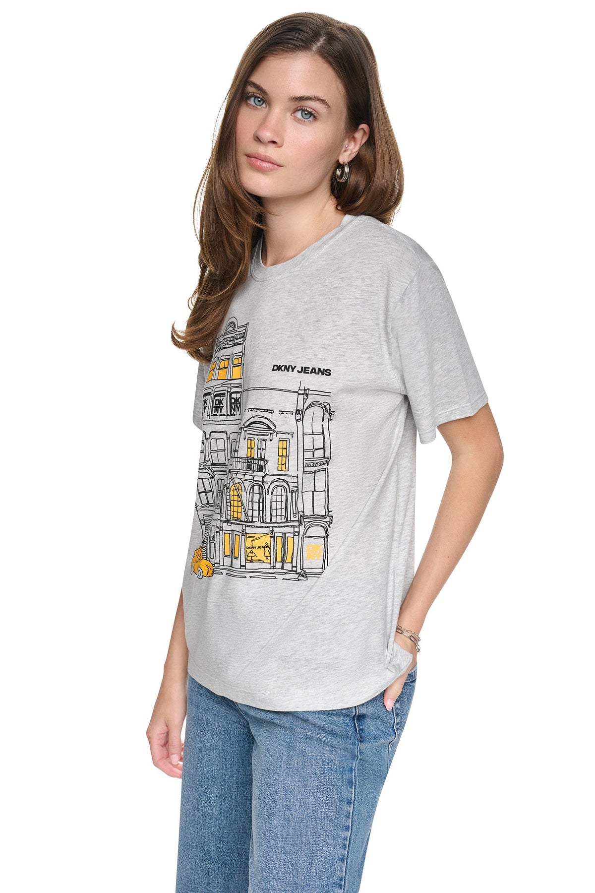 DKNY DOWNTOWN SKETCH TEE
