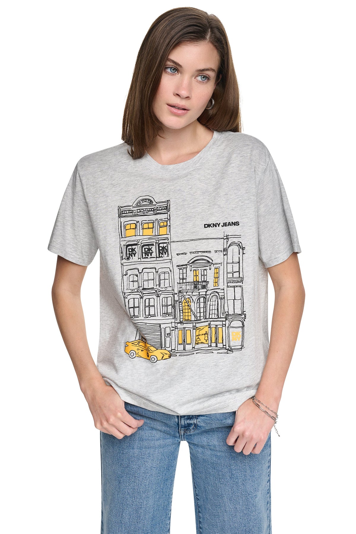 DKNY DOWNTOWN SKETCH TEE