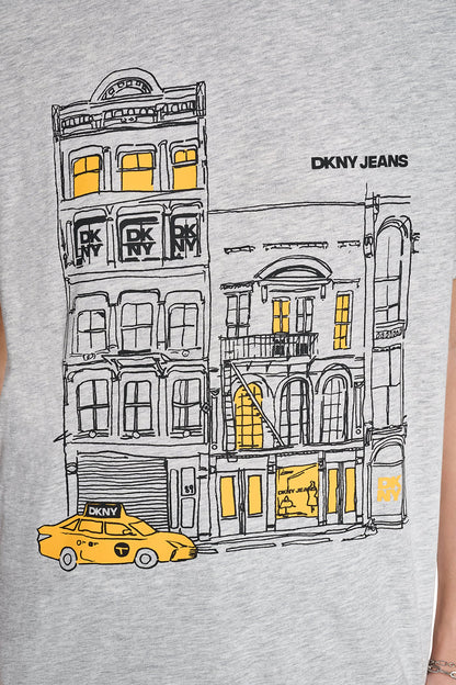 DKNY DOWNTOWN SKETCH TEE