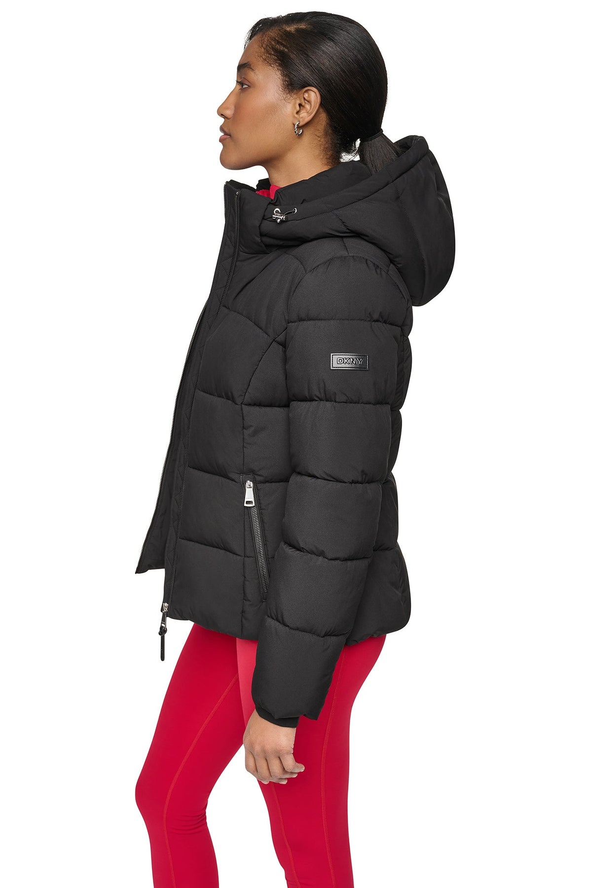 DKNY STRETCH PUFFER JACKET