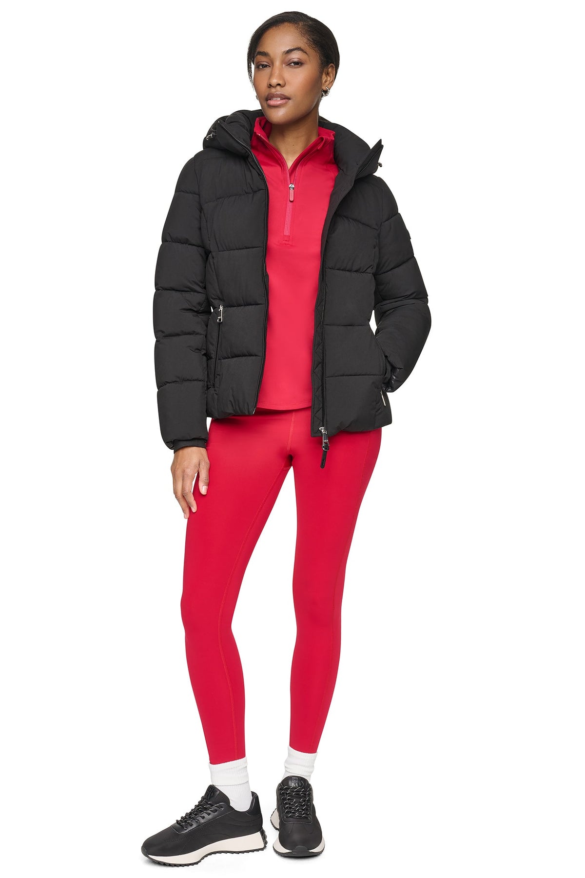 DKNY STRETCH PUFFER JACKET