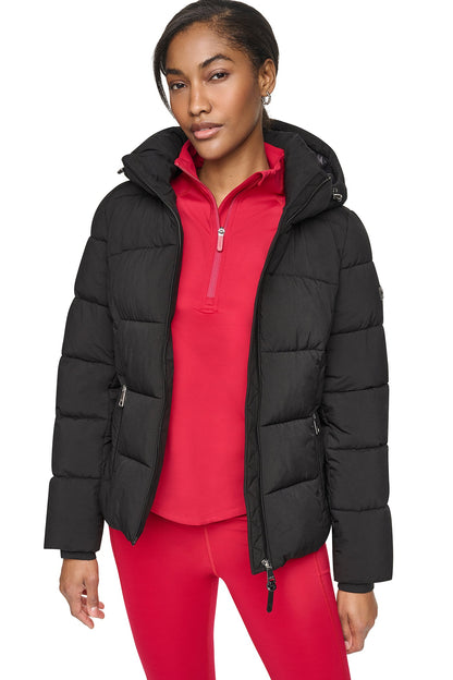 DKNY STRETCH PUFFER JACKET