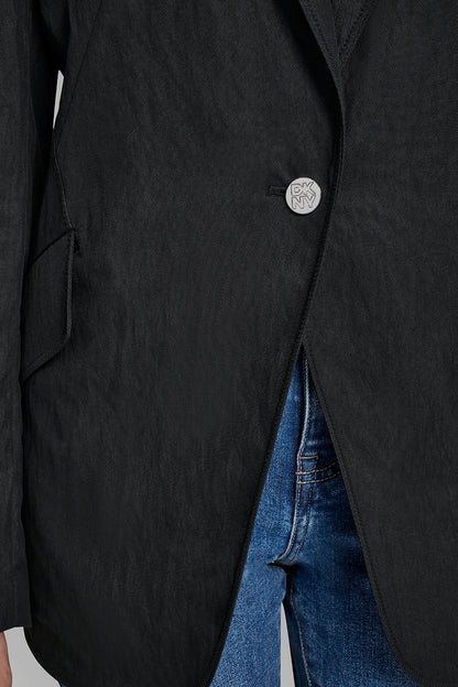 DKNY ZIG ZAG STITCH BLAZER