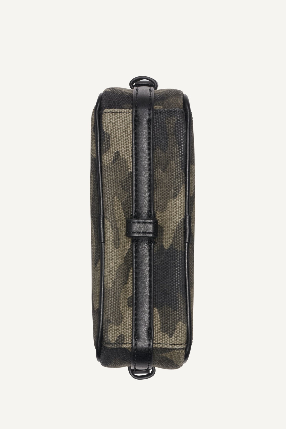 DKNY NELL LOGO-EMBOSSED CAMO CAMERA BAG